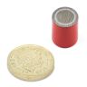 12,7mm Durchmesser x 15,9mm dicker Alnico 5 Deep Pot Magnet mit M4-Gewindeloch – 2kg Zugkraft