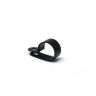43mm Durchmesser X 6mm Hoher Gummi Kabel Kabel Haltungsmagnet Mit 19mm Kabelclip - 8kg Zug