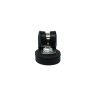 22mm Durchmesser X 6mm Hohes Gummi Kabel Kabel Haltungsmagnet Mit 8mm Gummiklemme - 4,3kg Zug