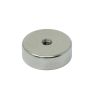 (Sekunden) 25mm Durchmesser x 8mm Dicke x M4-Gewindeloch Samarium-Kobalt-Topfmagnet - 14,8kg Zugkraft