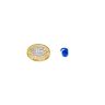 Weiße Mini-Magnethaken aus Kunststoff – 1kg Zugkraft (12mm Durchmesser x 18mm Höhe)