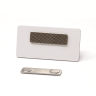 Magnetisches Namensschild mit Karteneinschubfenster (76mm x 38mm)