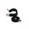 31mm Durchmesser X 6mm Hohes Gummi Kabel Kabelhaltermagnet Mit 19mm Gummiklemme - 5,7kg Zug