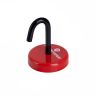 46mm Durchmesser x 11mm dicker Ferrit-Napftopfmagnet mit M6-Gewindeloch – 14kg Zugkraft