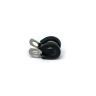 22mm Durchmesser X 6mm Hohes Gummi Kabel Kabelhaltermagnet Mit 10mm Gummiklammer 4,3kg Zug