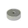 (Sekunden) 25mm Durchmesser x 8mm Dicke x M4-Gewindeloch Samarium-Kobalt-Topfmagnet - 14,8kg Zugkraft