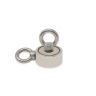 48mm Durchmesser x 18mm N42 Neodym-Topfmagnet mit 2 x M8-Ringschrauben + 10 m Seil – 80kg Zugkraft