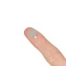 10mm Durchmesser x 1mm dicke, vernickelte Flussstahlscheibe mit 3M™-Selbstklebung