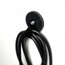 43mm Durchmesser X 6mm Hoher Gummi Kabel Kabel Haltungsmagnet Mit 19mm Kabelclip - 8kg Zug