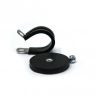 43mm Durchmesser X 6mm Hohes Gummi Kabel Kabelhaltemagnet Mit 22mm Gummiklemme - 8kg Zug
