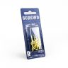SCREWD 13mm vermessingter L-Haken
