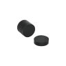 16.7mm Durchmesser x 4.7mm dick Gummibeschichteter N42-Neodym-Magnet – 1,8kg Zugkraft