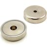 60mm Durchmesser x 15mm Dicke x 8.5mm mit Bohrung N42 Neodym-Topfmagnet – 139kg Zugkraft