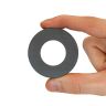 50mm Außendurchmesser x 25mm Innendurchmesser. x 10mm dicker Y30BH-Ferritringmagnet – 4kg Zugkraft
