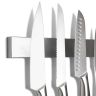 Magnetischer Messerständer – Silberfarbener Edelstahl