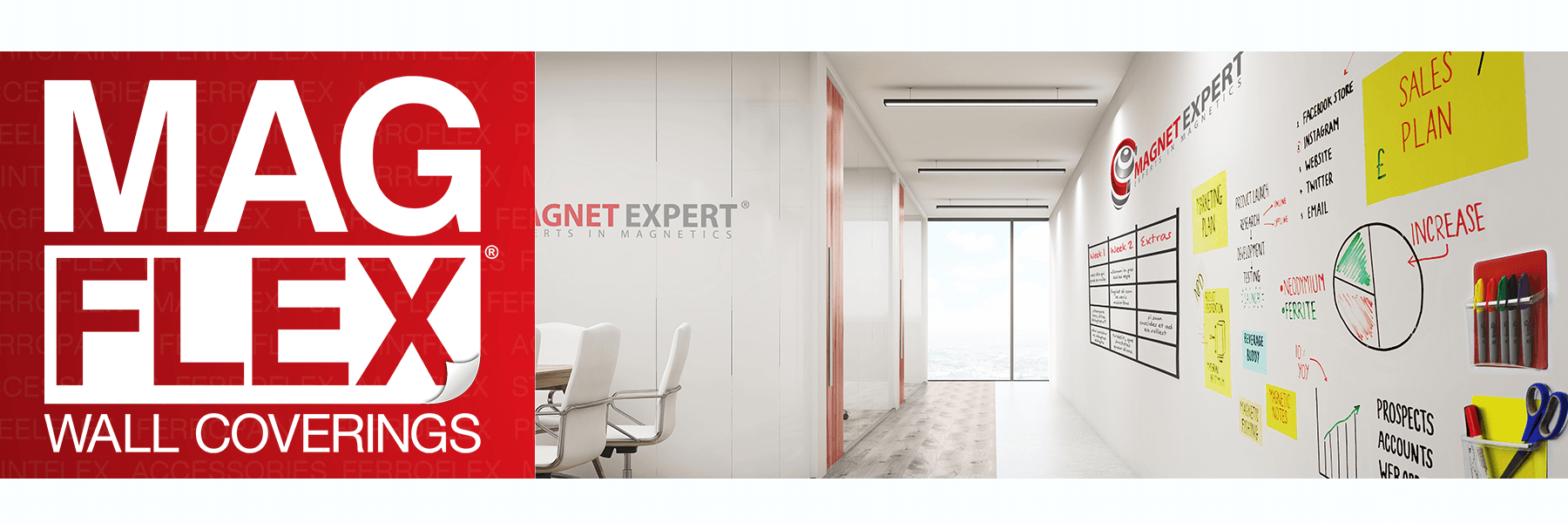 MagFlex wall coverings