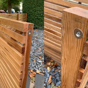 Magnetic gate holder