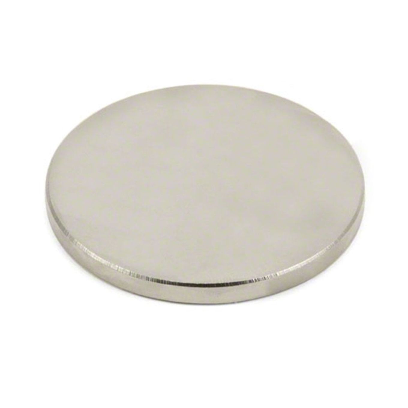 N42 Neodymium Disc Magnet - 2-1/4 in. dia x 3/16 in. thick - 51.82lbs Pull