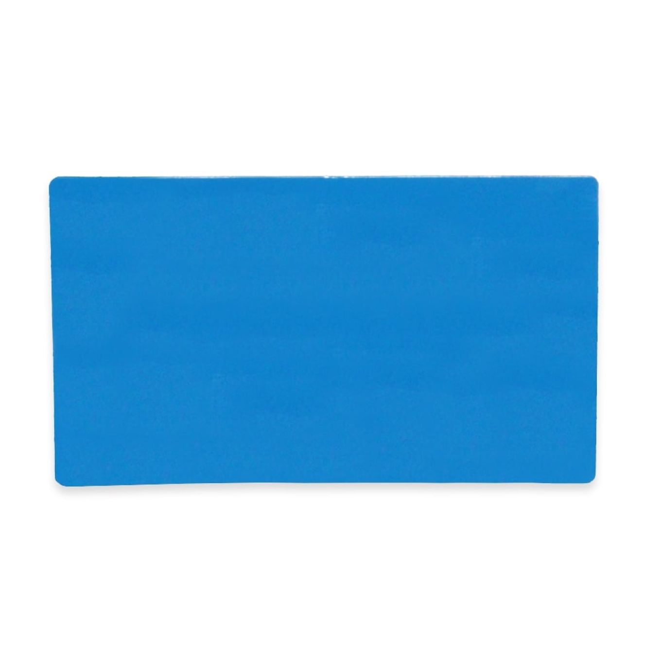 MagFlex® Flexible Gloss Blue Dry Erase Surface Magnetic Sheet - 3-1/8 in. x 1/32 in.