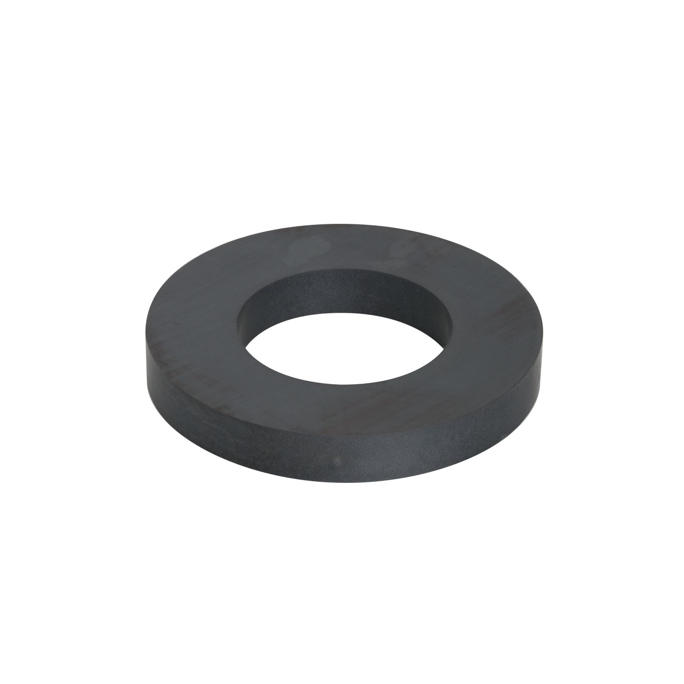 Y30BH Ceramic Ring Magnet - 2-27/32 in. O.D. x 1-17/32 in. I.D. x 3/8 in. thick - 12.13lbs Pull