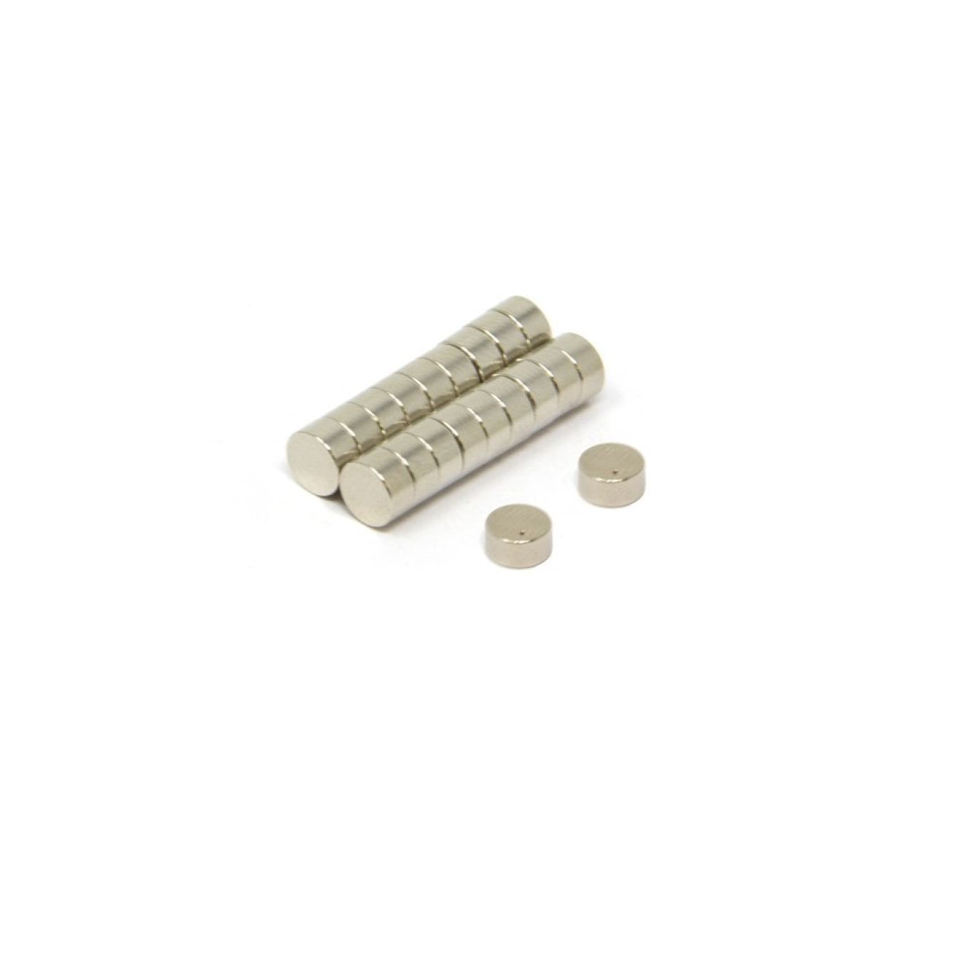 Samarium Cobalt Disc Magnet - 1/4 in. dia x 1/8 in. thick - 1.54lbs Pull
