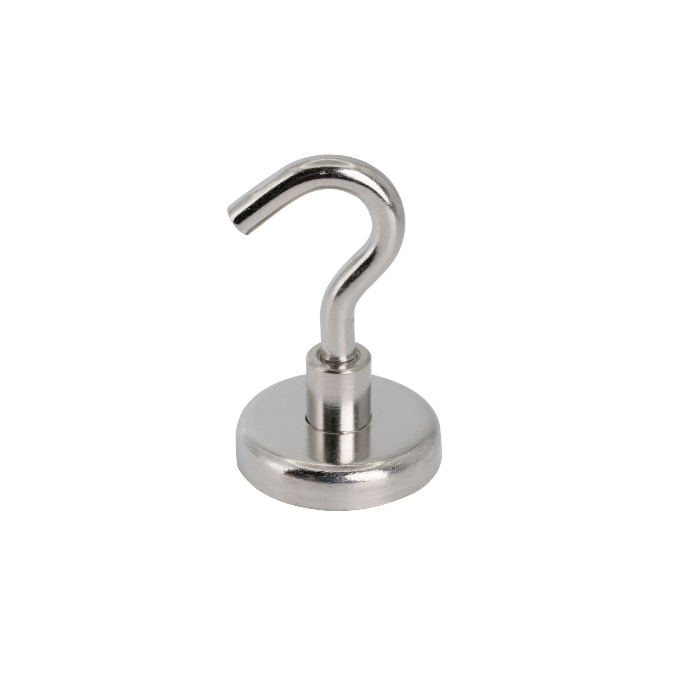 Ceramic Clamping Magnet with M6 Eyebolt - 1-1/4 in. dia - 12.79lbs Pull
