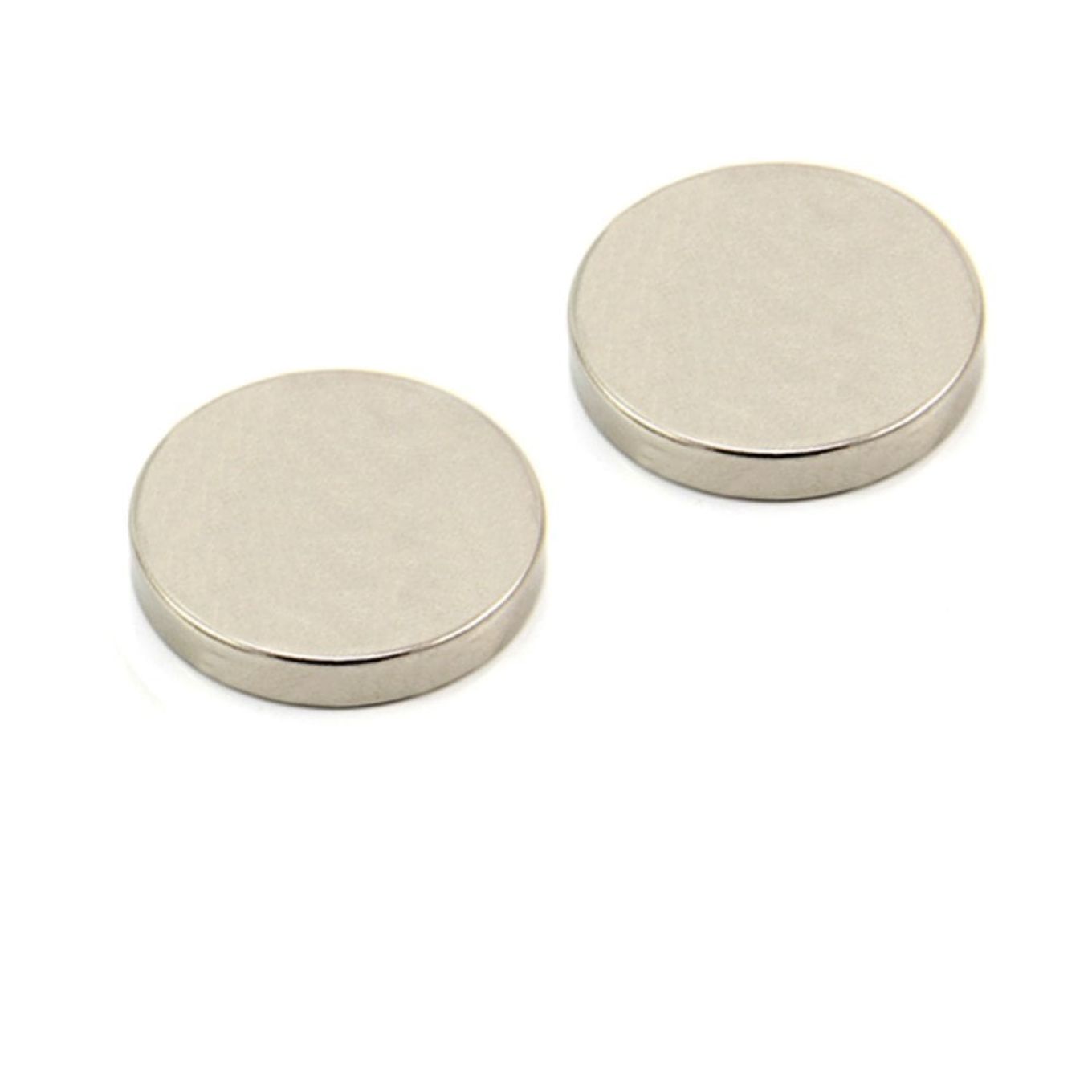 N42 Neodymium Disc Magnet - 1-3/16 in. dia x 3/16 in. thick - 21.61lbs Pull