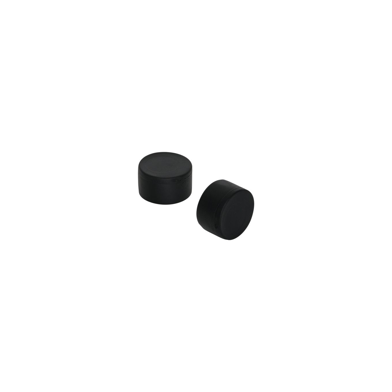 N42 Neodymium Rubber Coated Disc Magnet - 5/8 in. dia x 11/32 in. thick - 13lbs Pull
