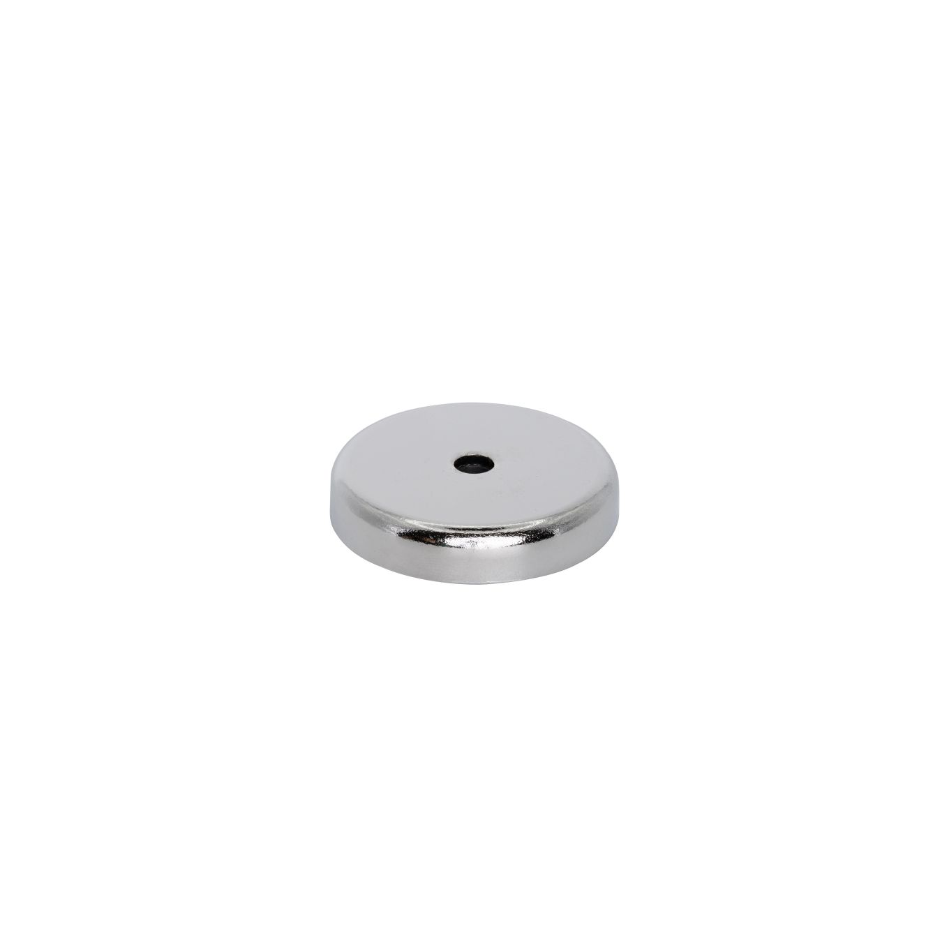 Y30BH Ceramic Countersunk Pot Magnet - 1-9/16 in. dia x 5/16 in. thick x 3/16 in. hole - 33.08lbs Pull