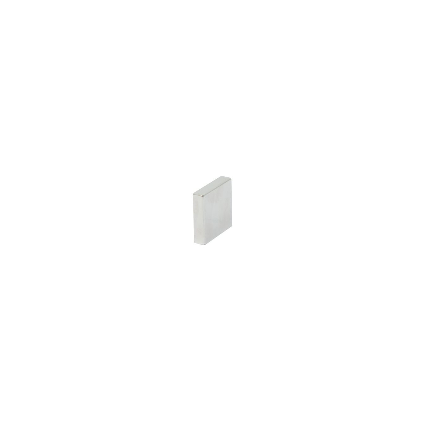 N42 Neodymium Square Magnet - 1 in. x 1 in. x 1/4 in. thick - 13.03lbs Pull