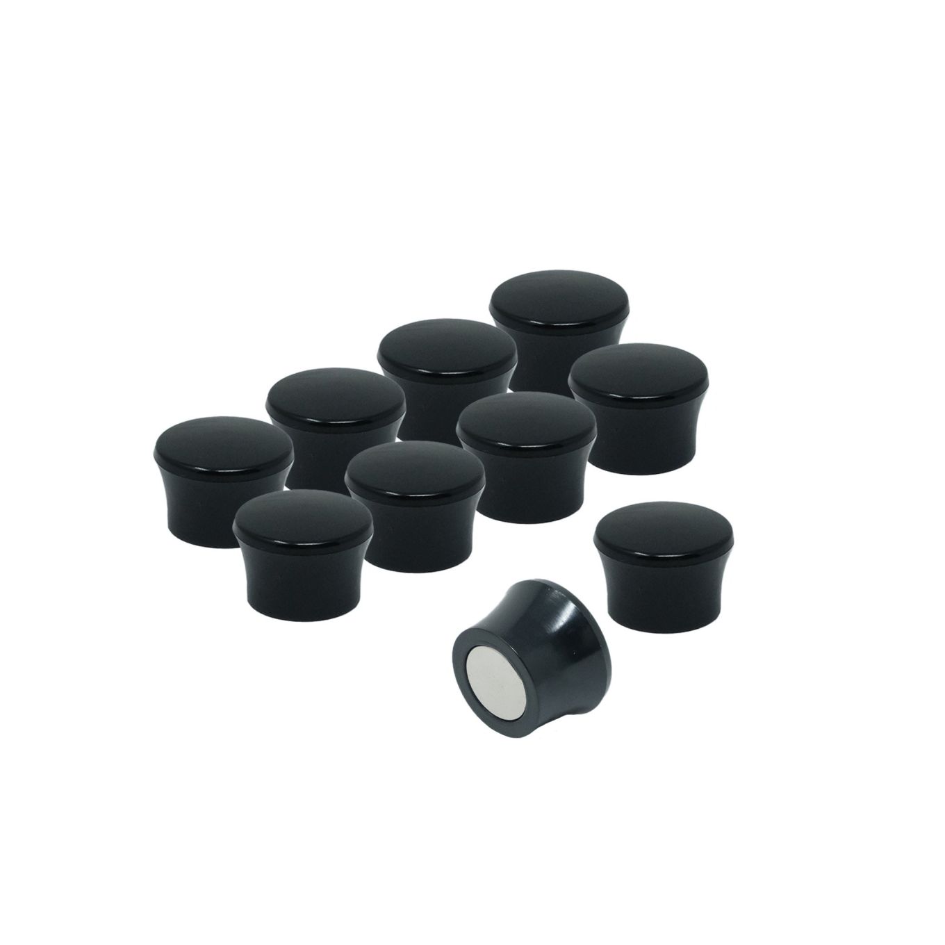 Small Colored High Power 'Memo' Board Magnets - Office & Refrigerator (11/16 in. dia x 1/2 in. tall)
