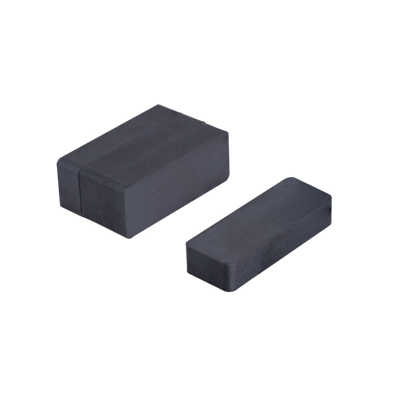 Y30BH Ceramic Rectangular Magnet - 1-7/8 in. x 3/4 in. x 3/8 in. thick - 5.73lbs Pull