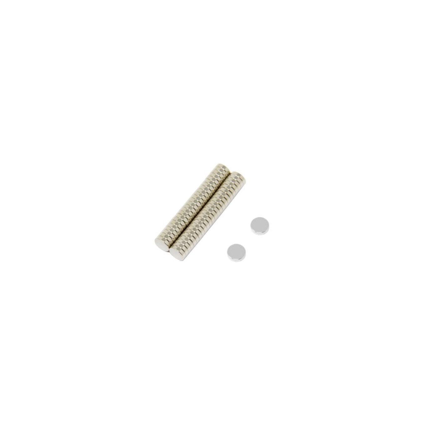 N35 Neodymium Disc Magnet - 5/32 in. dia x 1/32 in. thick - 0.35lbs Pull