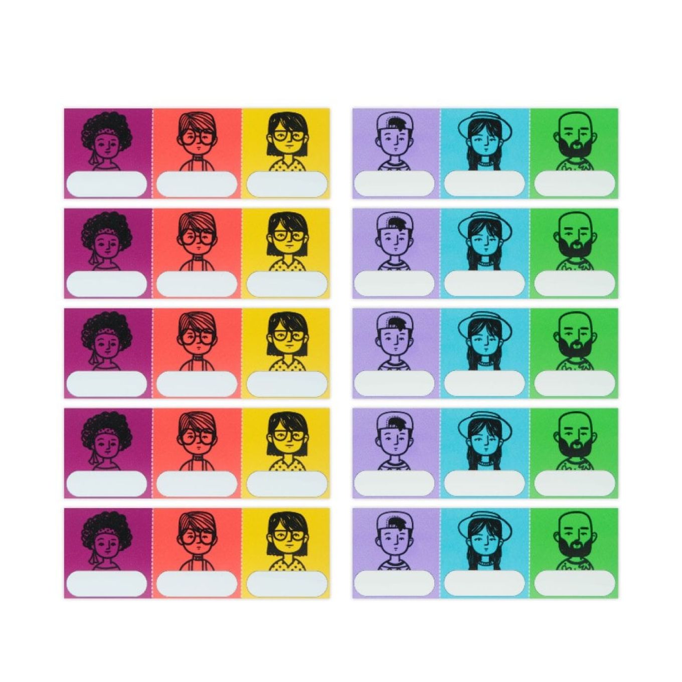 MagFlex® Lite Kanban Board Characters (Pack of 10)