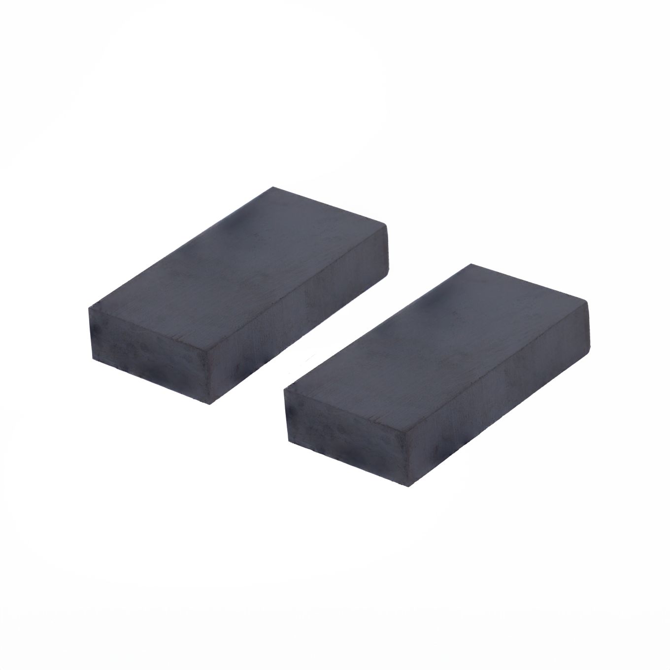 Y30BH Ceramic Rectangular Magnet - 1-7/8 in. x 1 in. x 3/8 in. thick - 6.62lbs Pull