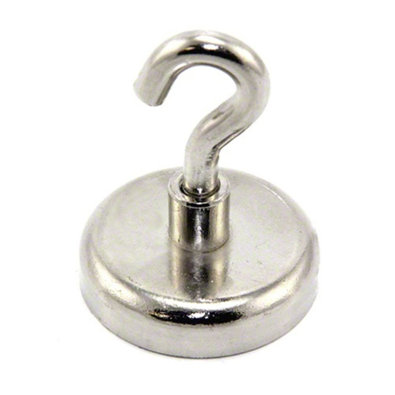 N42 Neodymium Clamping Magnet with M8 Eyebolt - 1-7/8 in. dia - 209.48lbs Pull