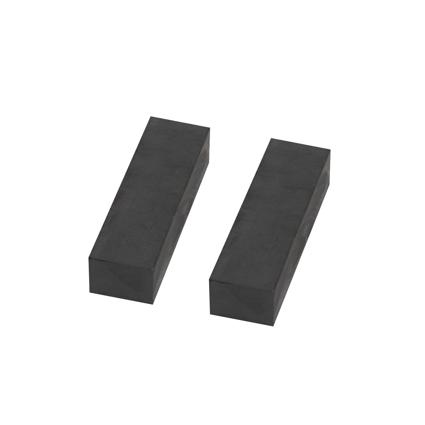Y30BH Ceramic Rectangular Magnet - 2-9/16 in. x 13/16 in. x 19/32 in. thick - 10.15lbs Pull