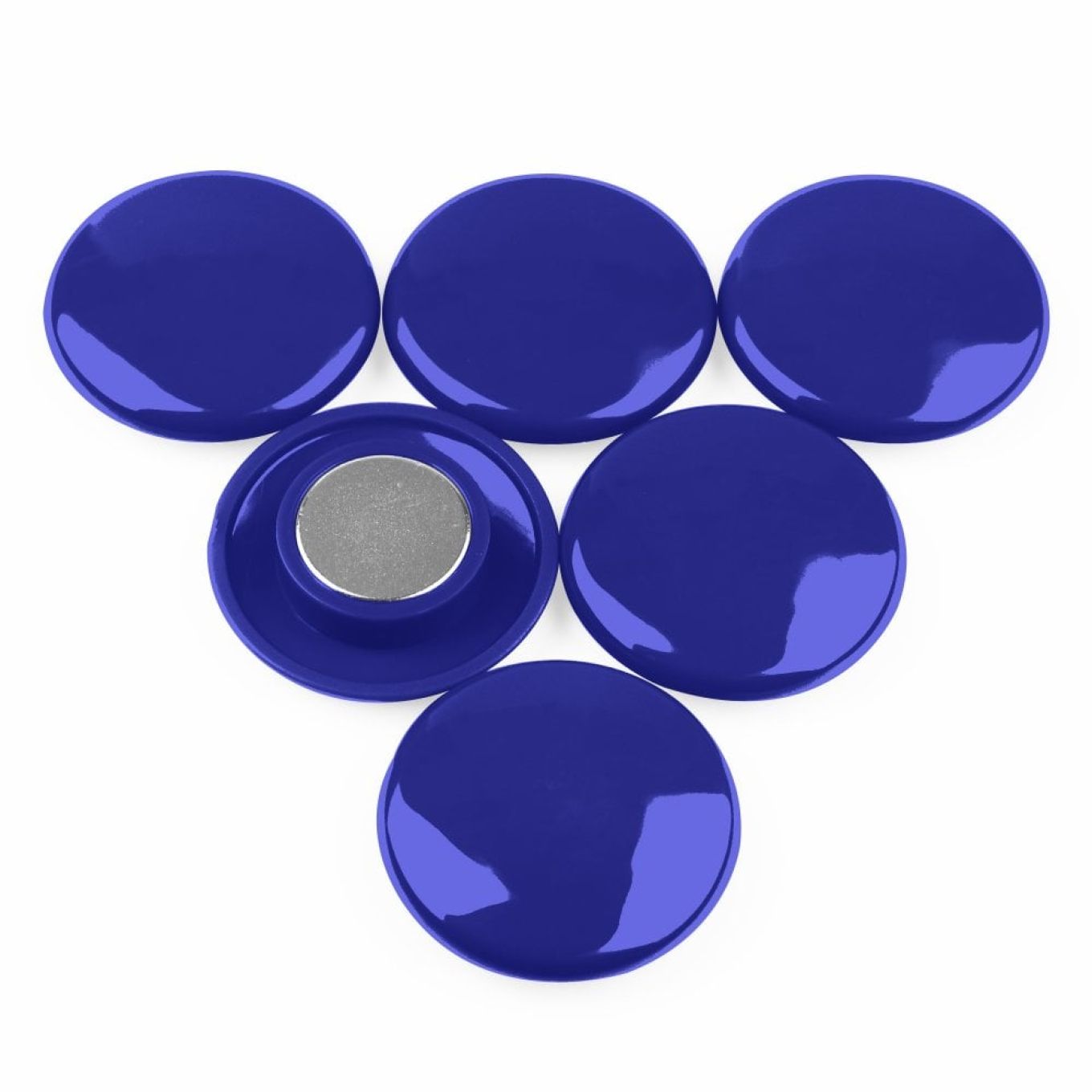 High Power Notice Board/Planning Magnets - 1-9/16 in. dia x 3/8 in. high