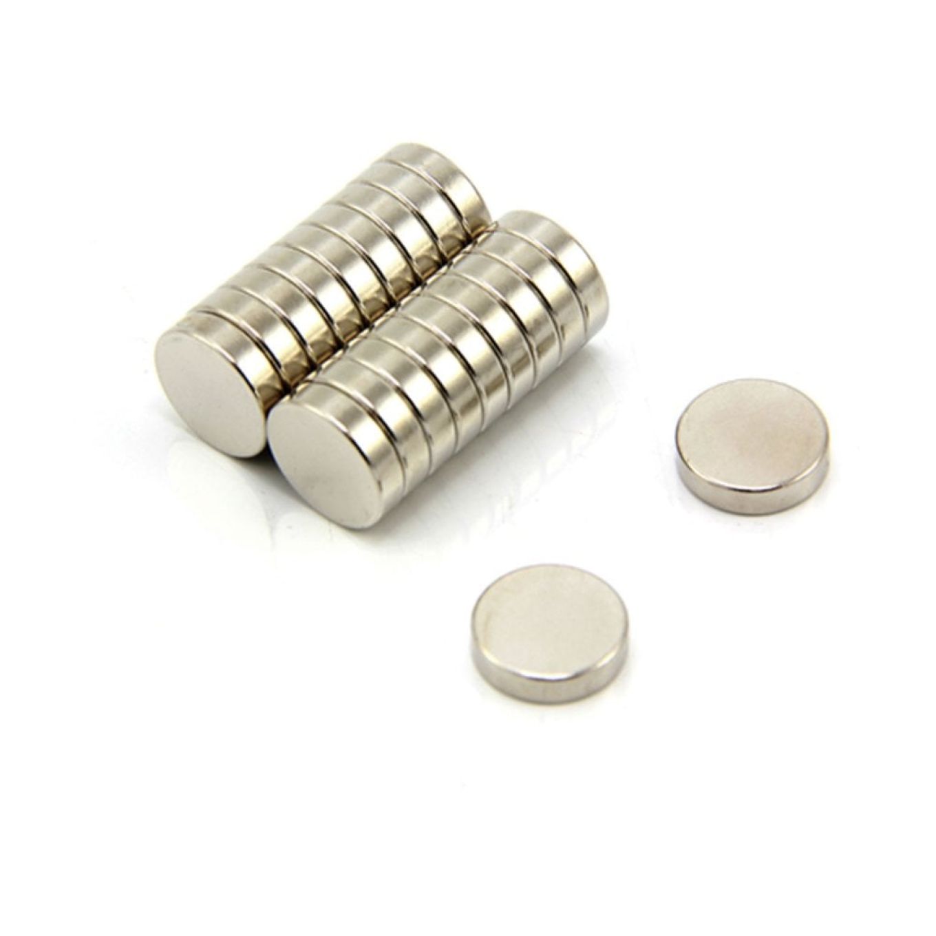N35 Neodymium Disc Magnet - 15/32 in. dia x 1/8 in. thick - 3.97lbs Pull