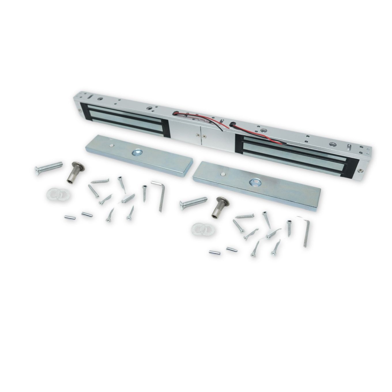 19-11/16 in. x 1-7/8 in. x 1-1/32 in. Five-Wire Magnetic Door Lock - 617.3lbs Pull