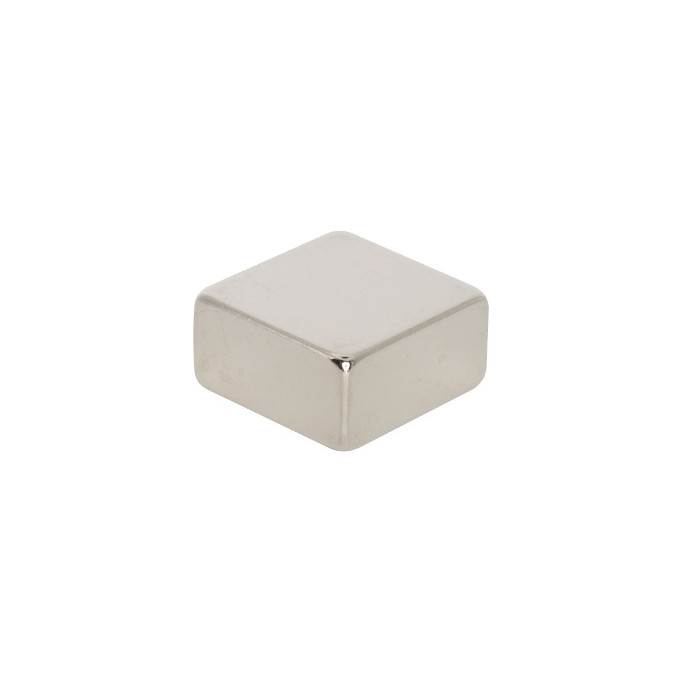 N42 Neodymium Rectangular Magnet - 13/16 in. x 13/16 in. x 3/8 in. thick - 31.31lbs Pull