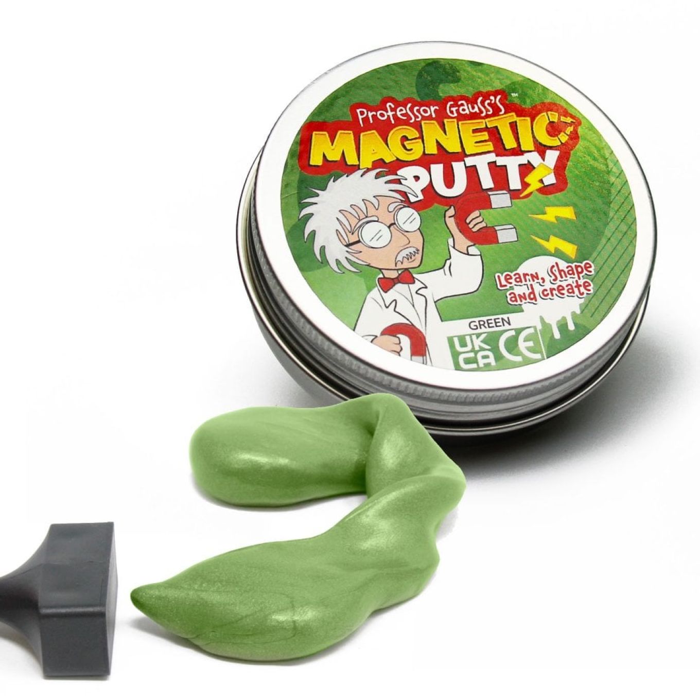 Professor Gauss Magnetic Putty with Skittle Magnet