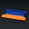 MagWrap™ Blue Magnetic Wing Squeegee with 2" Suede