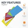 MagFlex® Flexible Magnetic Sheet - Gloss Blue Dry Erase Surface - 1/32 in.