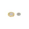 N42 Neodymium Ring Magnet - 19/32 in. O.D x 1/16 in. I.D x 1/16 in. thick - 4.19lbs Pull
