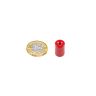 Alnico 5 Deep Pot Magnet c/w M3 threaded hole - 11/32 in. dia x 19/32 in. thick - 2.21lbs Pull