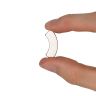 N42 Neodymium Arc Magnet - 13/16 in. O.R. x 1/2 in. I.R. x 90 degree x 3/16 in. thick - 11.02lbs Pull