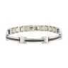 Mens Rare Earth Magnetic Bracelet with Fold-over Clasp - Equinox