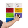 MagFlex® 5.5 in. x 3.15 in. x 0.03 in. Flexible Magnetic Sheet - Gloss Dry-Wipe Surface (Assorted)