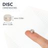 N35 Neodymium Disc Magnet - 5/16 in. dia x 5/32 in. thick - 3.24lbs Pull